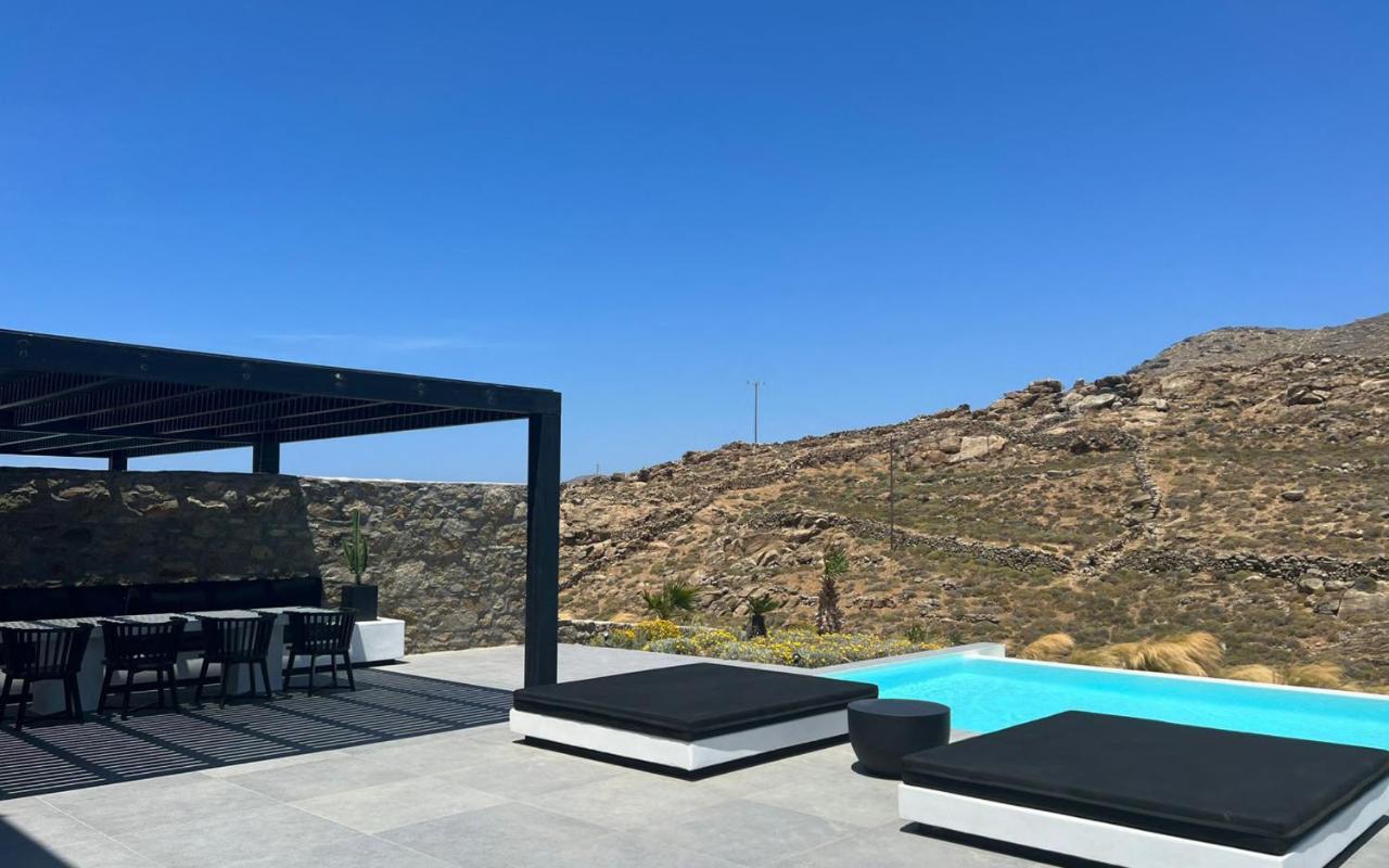 Black And White Villas Ftelia - Mykonos Mykonos Town Экстерьер фото