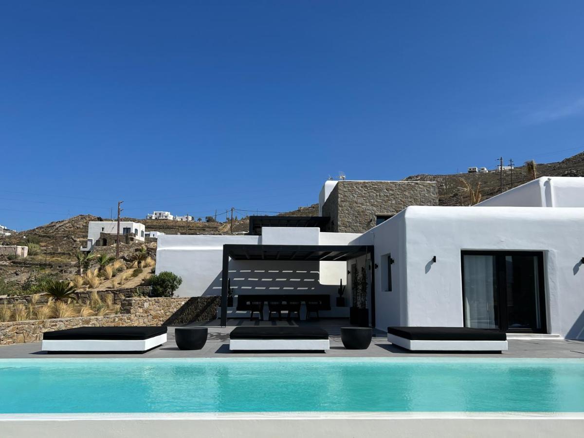 Black And White Villas Ftelia - Mykonos Mykonos Town Экстерьер фото