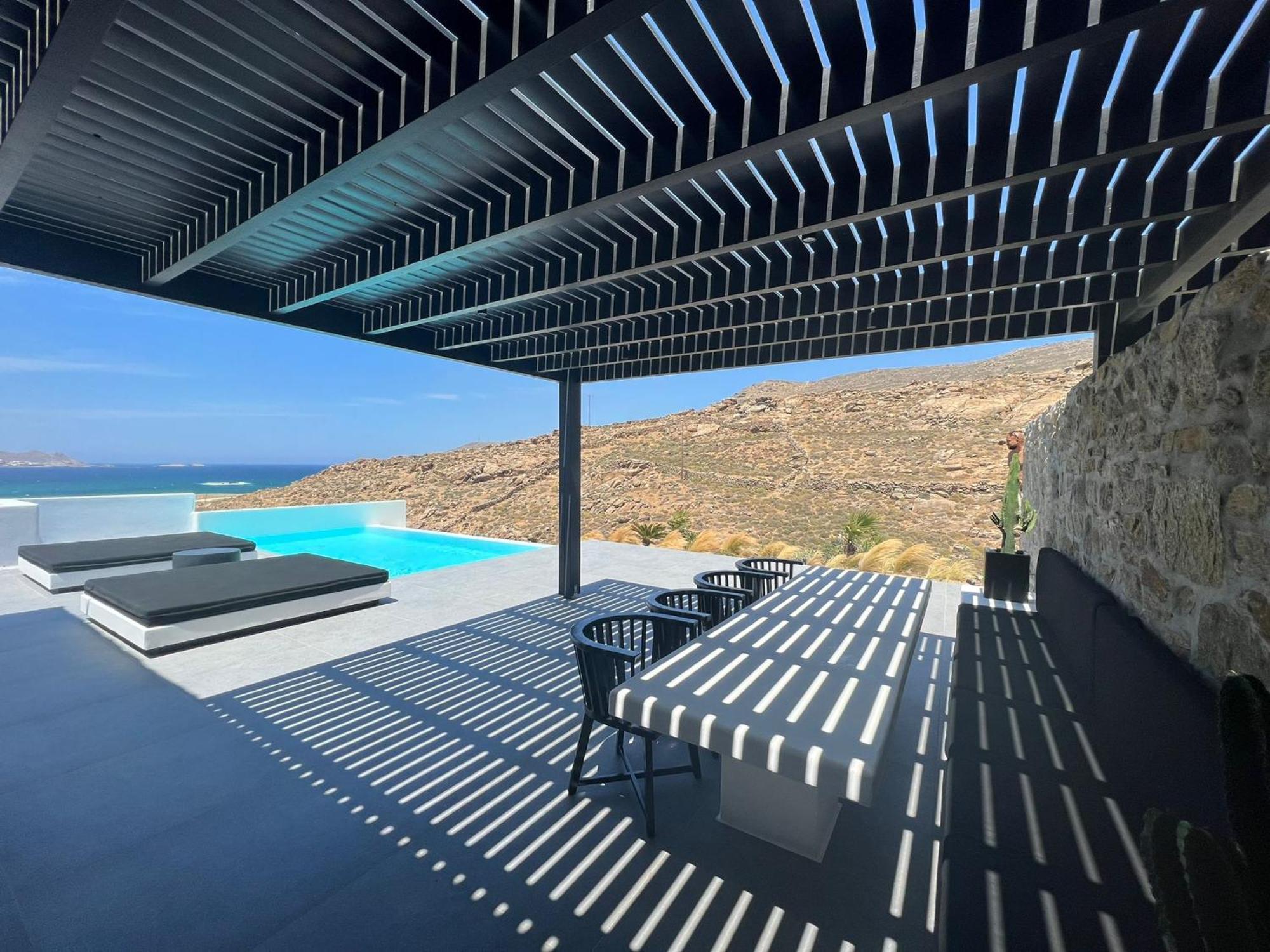 Black And White Villas Ftelia - Mykonos Mykonos Town Экстерьер фото